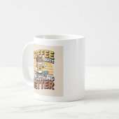 Kaffee macht alles besser kaffeetasse (Vorderseite Links)