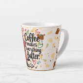 Kaffee macht alles besser milchtasse (Rechte Ecke)
