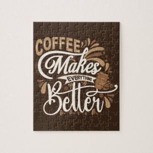 Kaffee macht alles besser puzzle