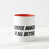 Kaffee macht alles besser tasse (Zentrum)