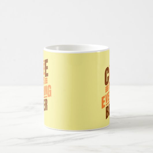 Kaffee macht alles | Funny Zitat Kaffeetasse (Mittel)