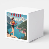 Kaffee macht das Laufen möglich Geschenkschachtel (Rückseite)