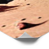 Kaffee macht das Laufen möglich Poster (Ecke)