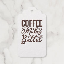 Kaffee macht das Leben besser