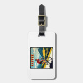 Kaffee macht das zum Fahrradfahren Gepäckanhänger (Vorderseite vertikal)