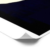 Kaffee macht das zum Fahrradfahren Poster (Ecke)