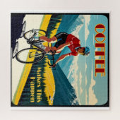 Kaffee macht das zum Fahrradfahren Puzzle (Horizontal)