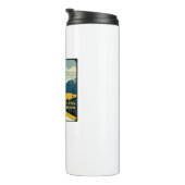 Kaffee macht das zum Fahrradfahren Thermosbecher (Nach rechts gedreht)