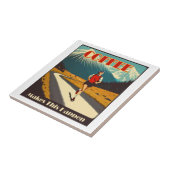 Kaffee macht das zum Laufen Fliese (Seite)