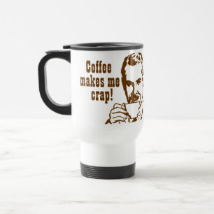 Kaffee macht mich fertig! reisebecher