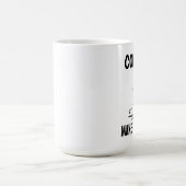 Kaffee macht mich Gekackt, FUNNY Coffee Tasse (Zentrum)