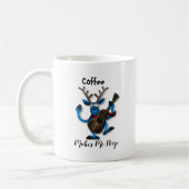 Kaffee macht mich Kack Tasse, Funny Gag Geschenk Kaffeetasse (Links)