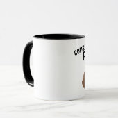 KAFFEE MACHT MICH KACKEND Funny Coffee Mugs Tasse (Vorderseite Links)