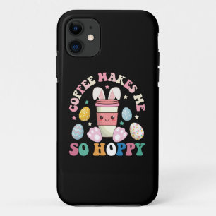 Kaffee macht mich so hoppy, sonniges Kaninchen glü Case-Mate iPhone Hülle