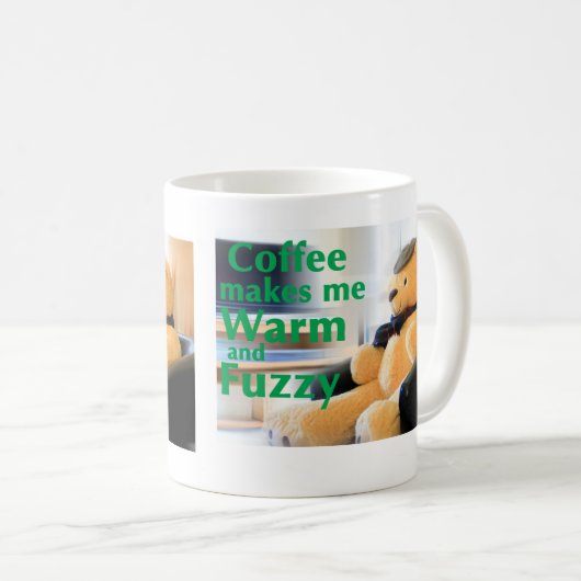 Kaffee macht mich warm und schwindlig kaffeetasse (VorderseiteRechts)