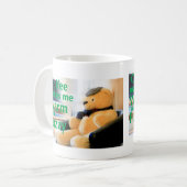 Kaffee macht mich warm und schwindlig kaffeetasse (Vorderseite Links)