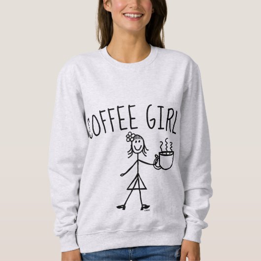 KAFFEE-MÄDCHEN-T - Shirt (Vorderseite)