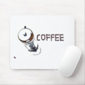 Kaffee MagicEnjoy, 'was am Morgen zuerst kommt', ' Mousepad (Mit Mouse)