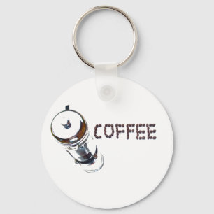 Kaffee MagieGenießen Sie 'als erstes am Morgen', ' Schlüsselanhänger