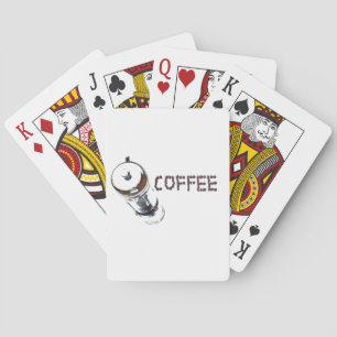 Kaffee MagieGenießen Sie 'als erstes am Morgen', ' Spielkarten