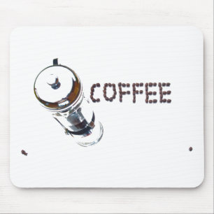 Kaffee MagieGenießen Sie es, 'als erstes am Morgen Mousepad