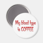 Kaffee Magnet (Vorderseite/Rückseite)