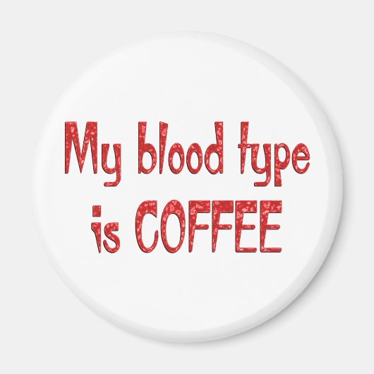 Kaffee Magnet (Vorne)