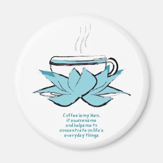 Kaffee Magnet (Vorne)