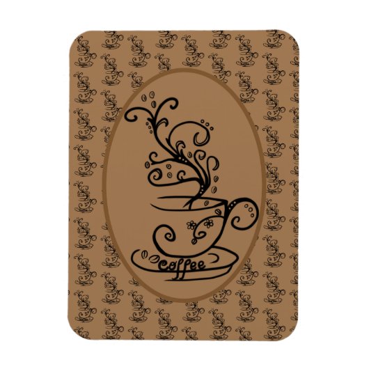 Kaffee Magnet (Vertikal)