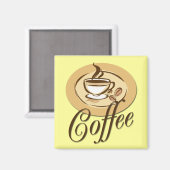 KAFFEE MAGNET (Vorderseite/Rückseite)