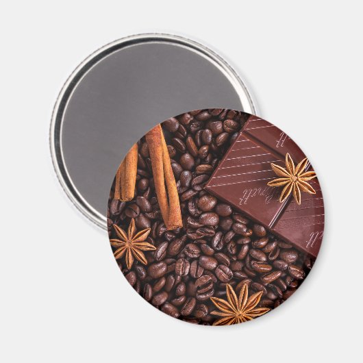 Kaffee Magnet (Vorderseite/Rückseite)