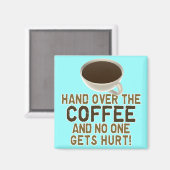 Kaffee Magnet (Vorderseite/Rückseite)