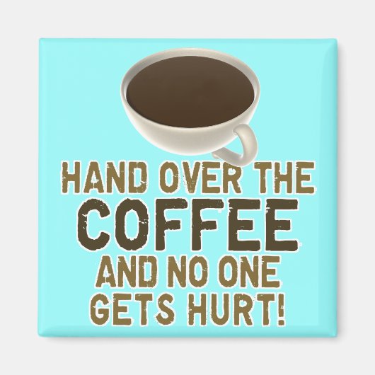 Kaffee Magnet (Vorne)