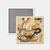 Kaffee Magnet (Vorderseite/Rückseite)