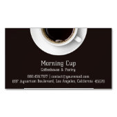 Kaffee Magnetische Visitenkarte (Vorderseite)