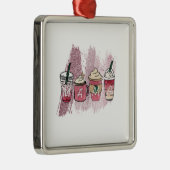 Kaffee Mama Ornament Aus Metall (Rechts)