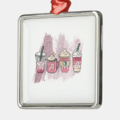 Kaffee Mama Ornament Aus Metall (Links)
