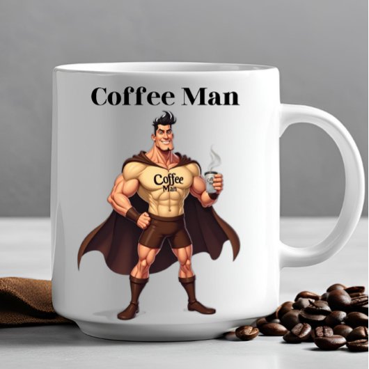 KAFFEE MAN BREAK TIME Funny Novelty Office Geschen Kaffeetasse