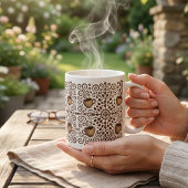 Kaffee Mandala Kaffeetasse