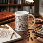 Kaffee Mandala Kaffeetasse