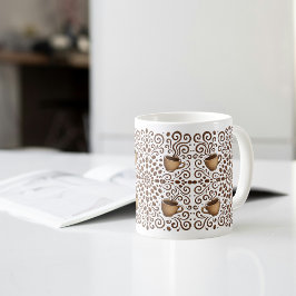 Kaffee Mandala Kaffeetasse