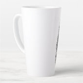 Kaffee Mandrill Milchtasse (Linke Ecke)