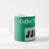 Kaffee Mania Tasse (Vorderseite Links)