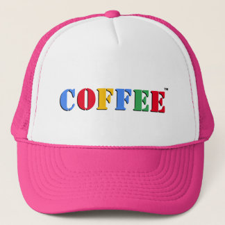 Kaffee-Marke Trucker Hat Truckerkappe