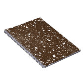 Kaffee-Marmor-Notizbuch Notizblock (Rechte Seite)
