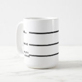 Kaffee-Maß Kaffeetasse (Vorderseite Links)