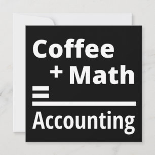 Kaffee + Mathematik = Rechnungslegung Save The Date