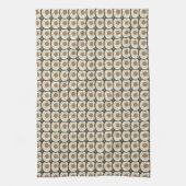 Kaffee Mattiert Donuts Brot Kaffee Geschirrtuch (Vertikal)