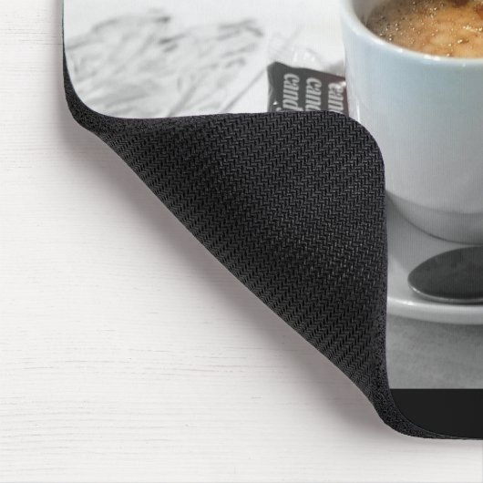 Kaffee-Mausunterlage Mousepad (Ecke)