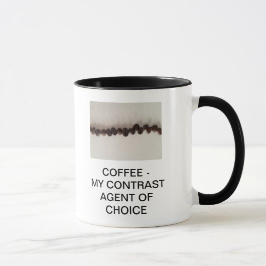 KAFFEE - MEIN KONTRAST-AGENT DER WAHL TASSE (Rechts)